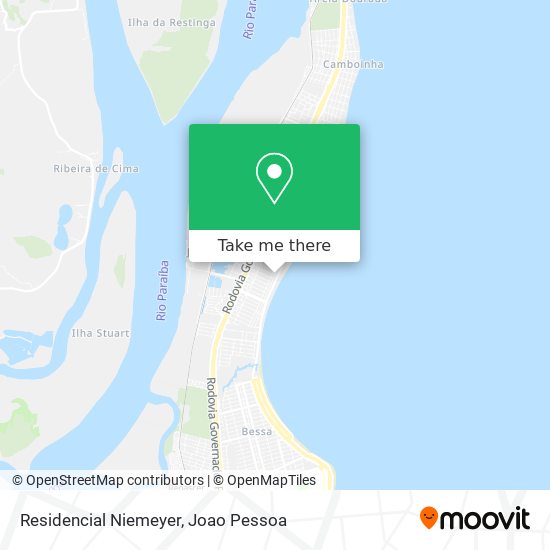 Residencial Niemeyer map