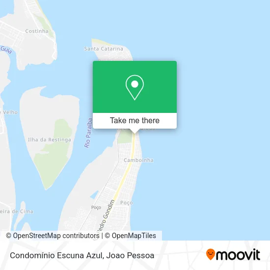 Condomínio Escuna Azul map