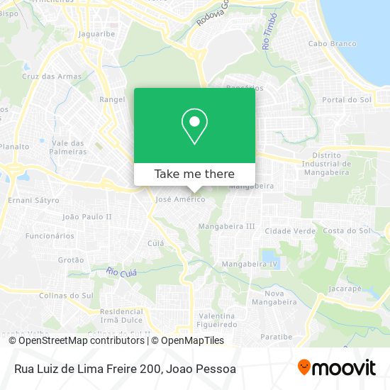 Rua Luiz de Lima Freire 200 map