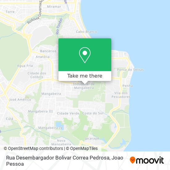 Rua Desembargador Bolivar Correa Pedrosa map
