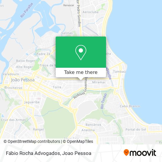 Fábio Rocha Advogados map