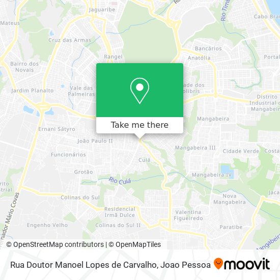 Rua Doutor Manoel Lopes de Carvalho map