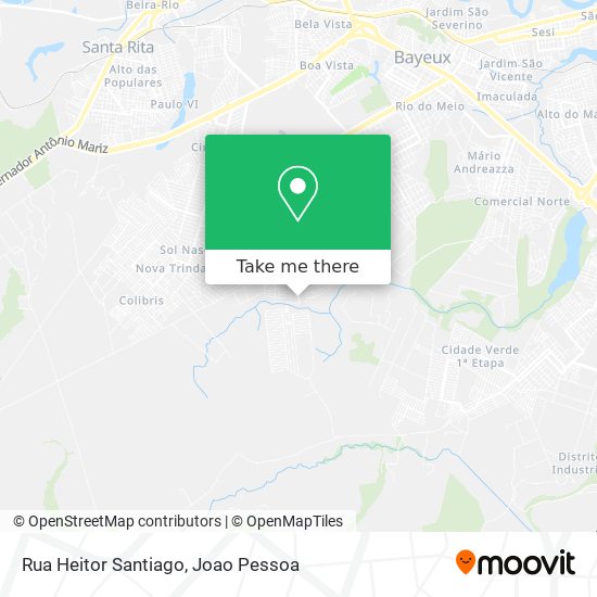 Rua Heitor Santiago map