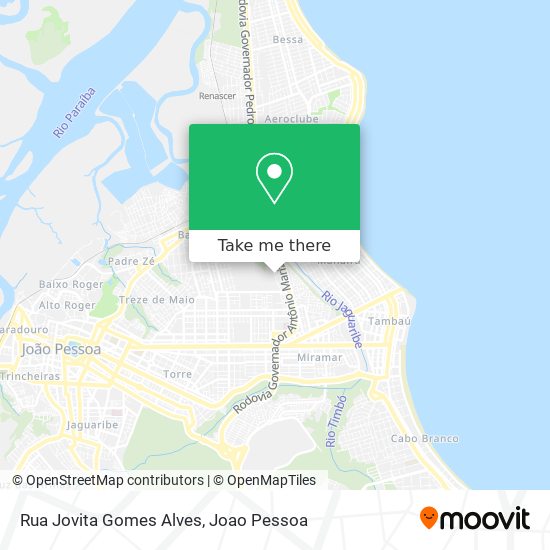 Rua Jovita Gomes Alves map