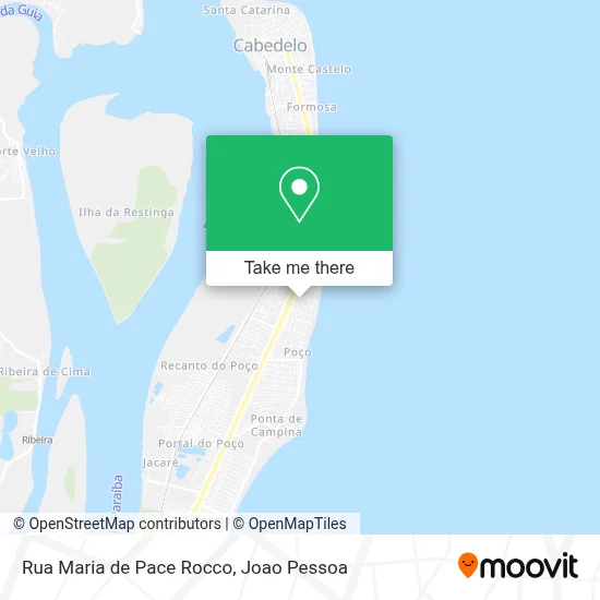 Rua Maria de Pace Rocco map