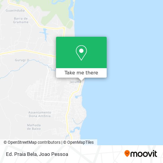 Mapa Ed. Praia Bela