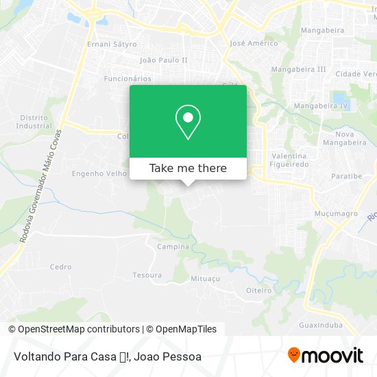 Voltando Para Casa 🏡! map