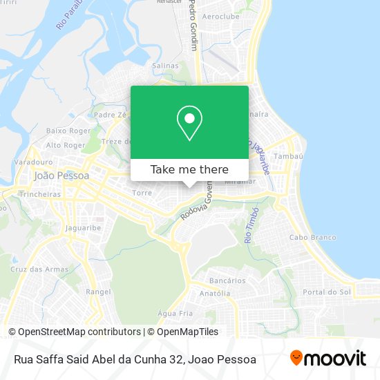 Mapa Rua Saffa Said Abel da Cunha 32