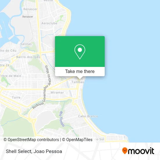 Shell Select map