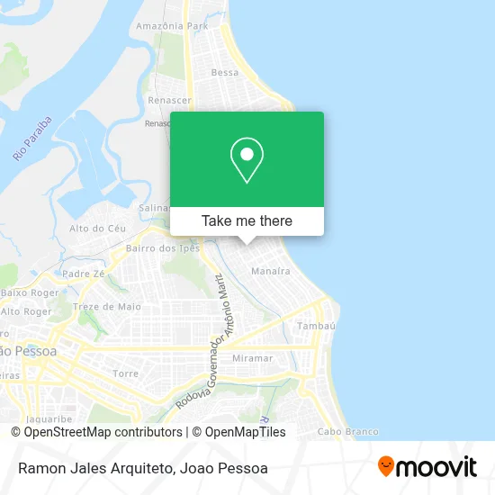 Ramon Jales Arquiteto map
