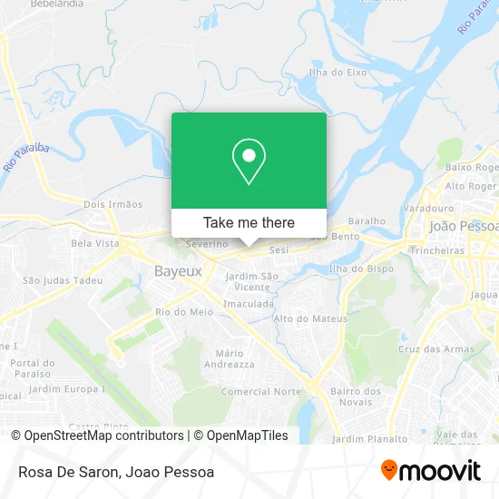 Rosa De Saron map