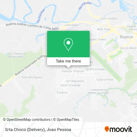 Srta.Choco (Delivery) map