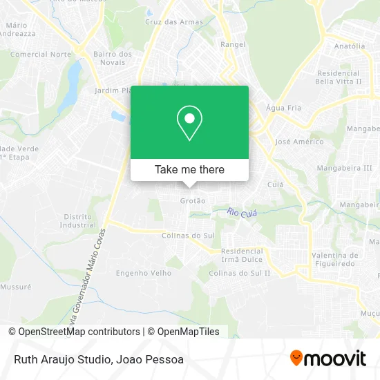 Ruth Araujo Studio map