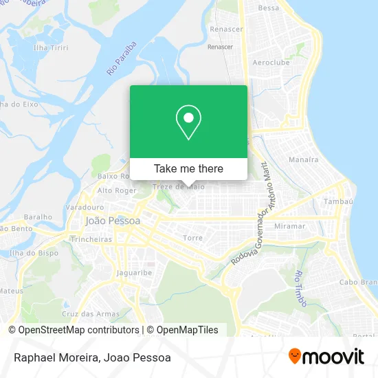 Raphael Moreira map