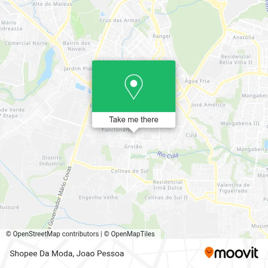 Shopee Da Moda map