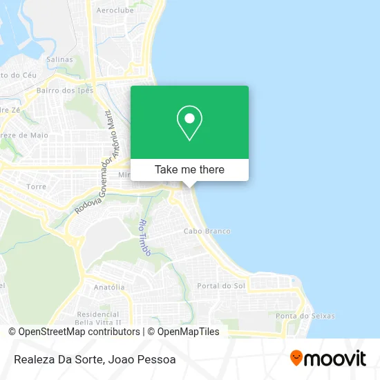 Realeza Da Sorte map