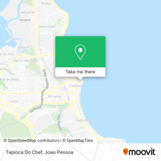 Tapioca Do Chef map