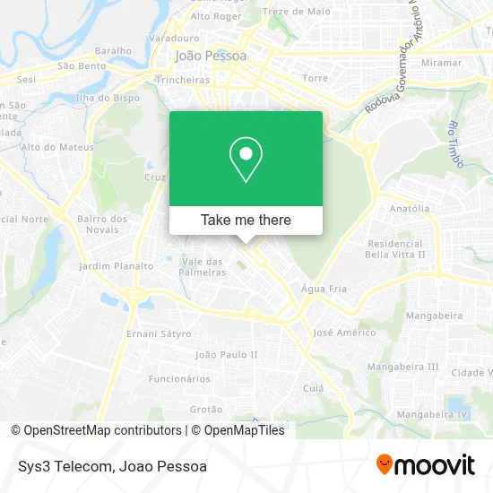 Sys3 Telecom map