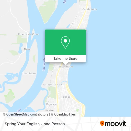 Spring Your English map