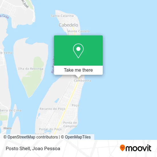 Posto Shell map