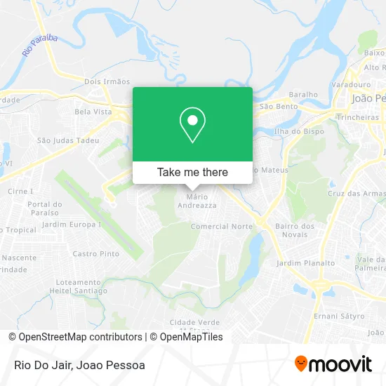 Rio Do Jair map