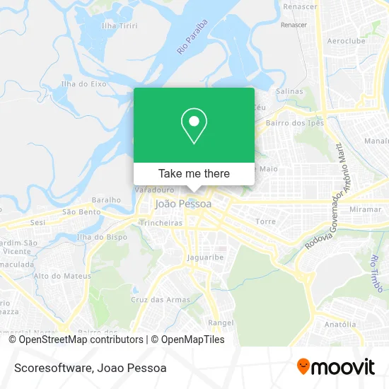 Scoresoftware map