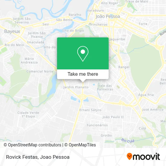 Rovick Festas map