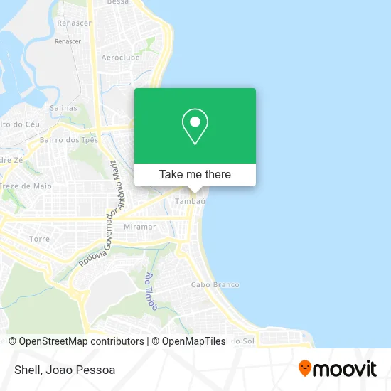 Shell map