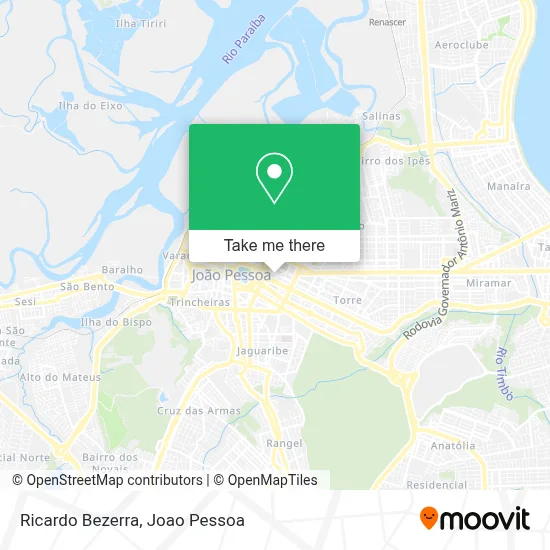Ricardo Bezerra map