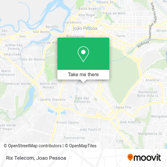 Rix Telecom map