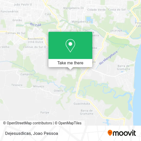 Dejesusdicas map