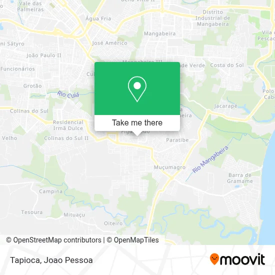 Tapioca map