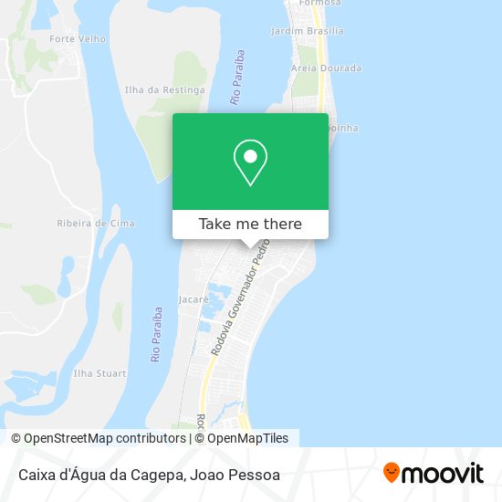 Caixa d'Água da Cagepa map