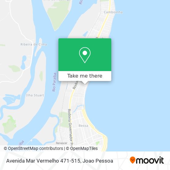 Avenida Mar Vermelho 471-515 map