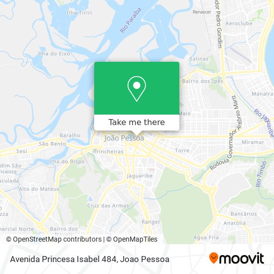 Avenida Princesa Isabel 484 map