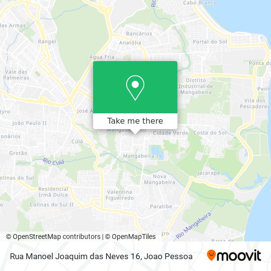 Rua Manoel Joaquim das Neves 16 map