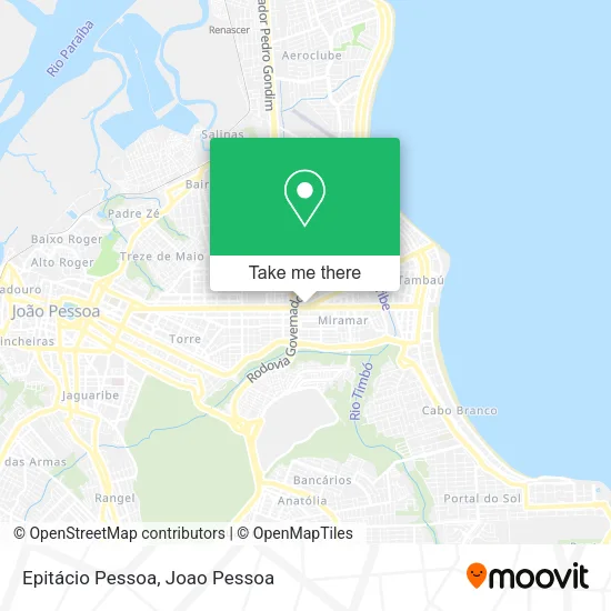 Epitácio Pessoa map