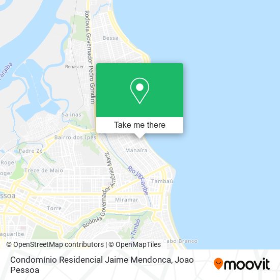 Condomínio Residencial Jaime Mendonca map