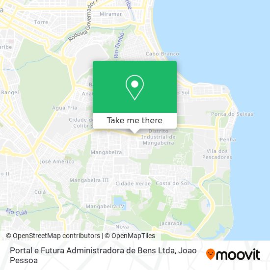 Portal e Futura Administradora de Bens Ltda map