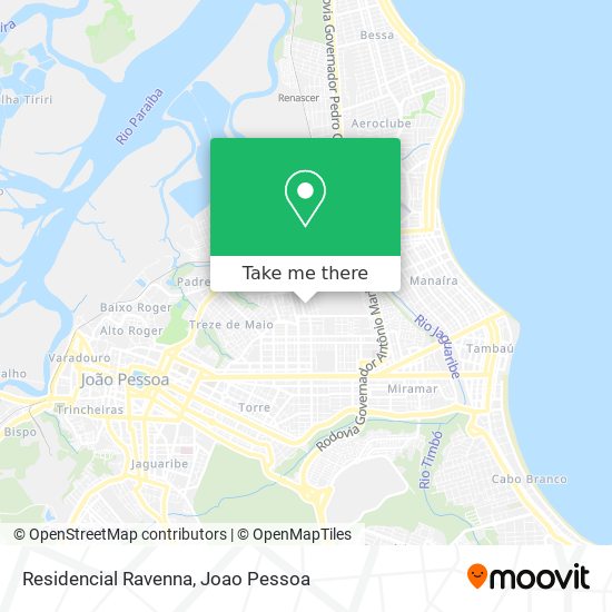Residencial Ravenna map