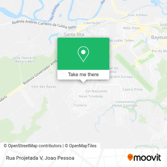 Rua Projetada V map