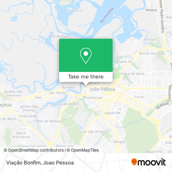 Viação Bonfim map