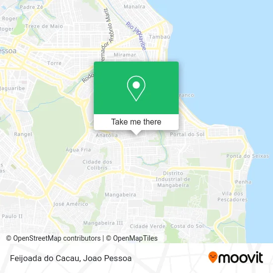 Feijoada do Cacau map