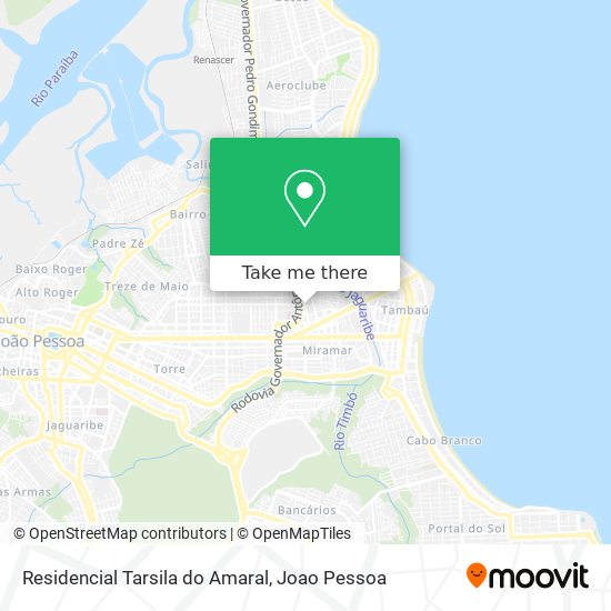 Residencial Tarsila do Amaral map