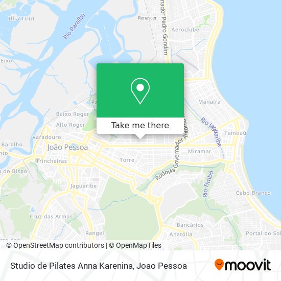 Studio de Pilates Anna Karenina map