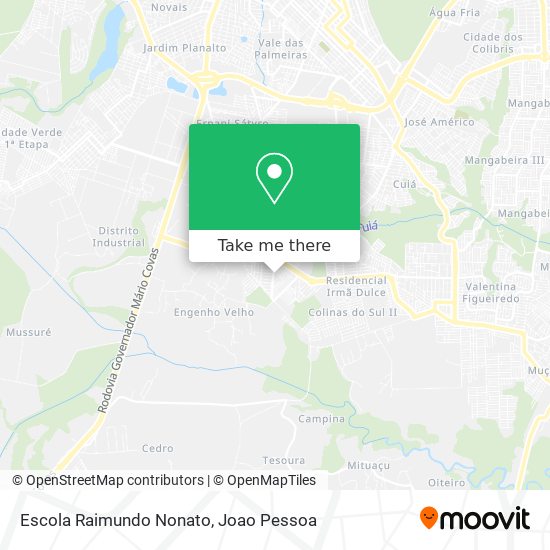 Escola Raimundo Nonato map