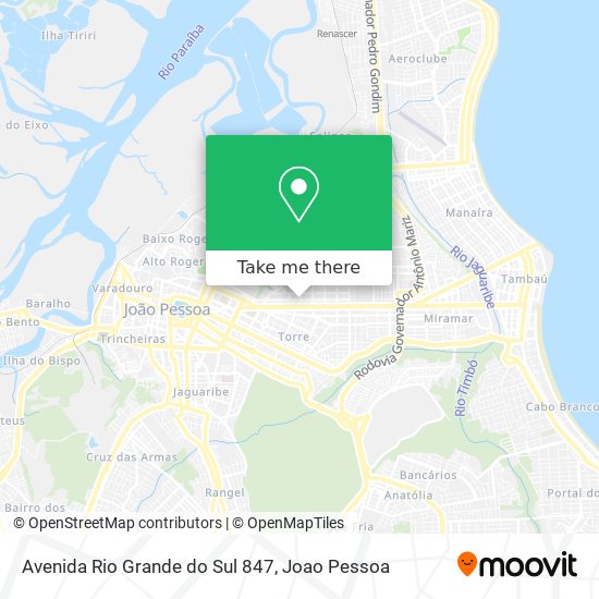 Avenida Rio Grande do Sul 847 map