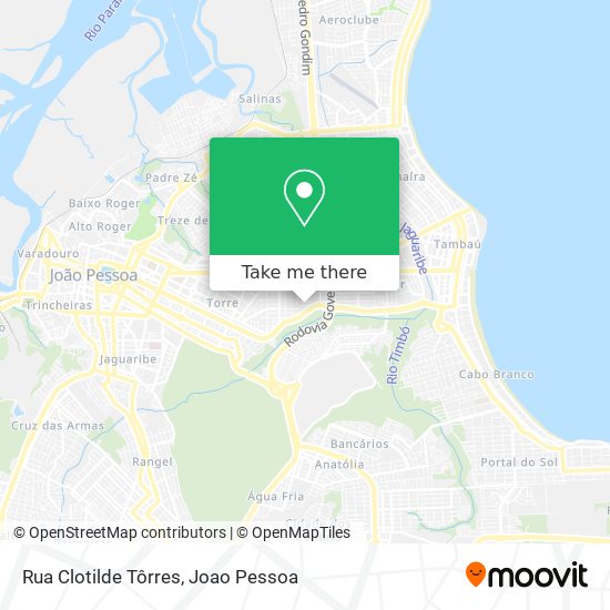 Rua Clotilde Tôrres map