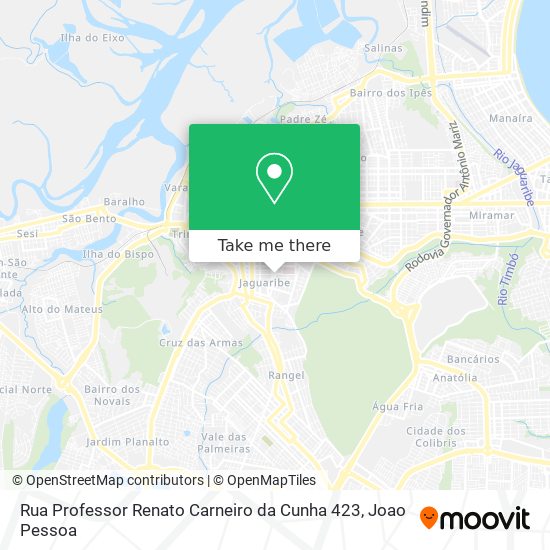 Rua Professor Renato Carneiro da Cunha 423 map
