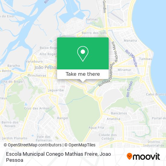 Escola Municipal  Conego  Mathias Freire map